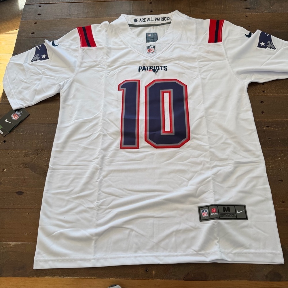 Men's Patriots Jersey Drake Maye Jersey